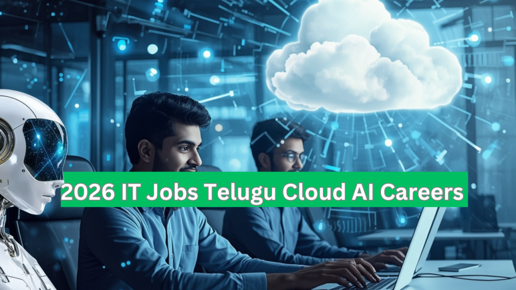 2026 IT Jobs Telugu – Cloud మరియు AI టెక్నాలజీతో పని చేస్తున్న ఇండియన్ IT ప్రొఫెషనల్స్