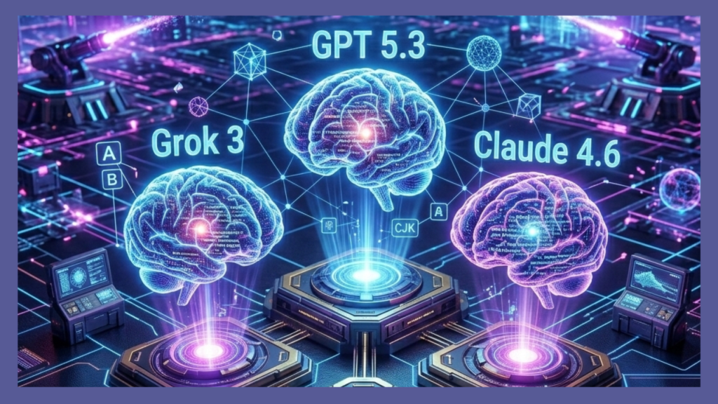 GPT 5.3 vs Grok 3 vs Claude 4.6 లేటెస్ట్ AI Battle 2026
