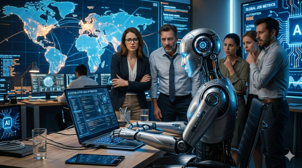 AI వల్ల 10 కోట్ల ఉద్యోగాలు ప్రమాదంలో?