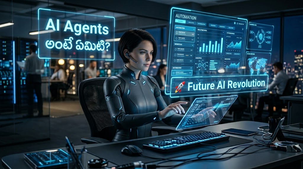 AI Agents explained Telugu complete guide 2026